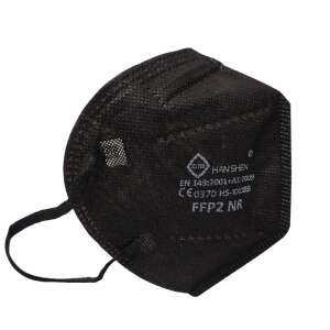Mască de față FFP2 neagră, Flippy, 5 straturi, CE 0370, nesterilă, ambalaj individual - Mască pentru gură