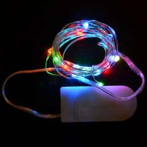 3 метра многоцветни LED светлини с батерии, за вътрешна/външна употреба, Flippy - Декорация