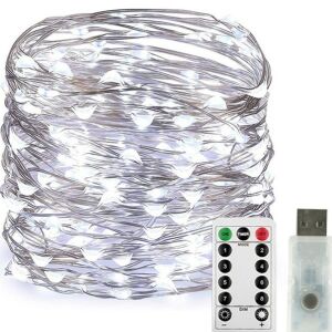 Ghirlandă luminoasă de Crăciun Flippy 5m 50 LED cu USB și telecomandă - Ghirlande luminoase