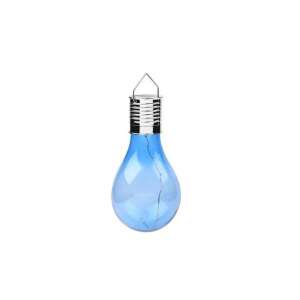 Lampa Solara LED Decorativa sub forma de Bulb, pentru exterior, suspendata, IP65, Ultron Albastru, KipHome 107633721 - Lanternă solară