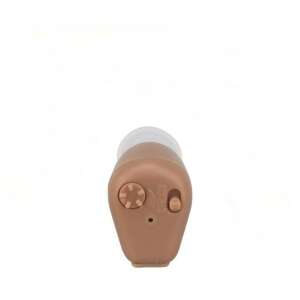 Axon K-88 rechargeable hearing aid, beige color, side view - Hearing aid