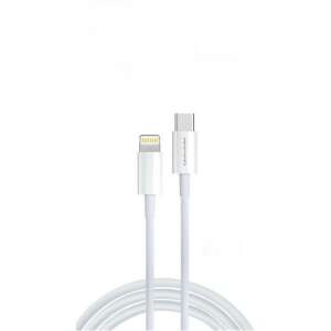 White USB Type-C to Lightning cable, Flippy WUW-X181, 20W, 1 meter - Cable