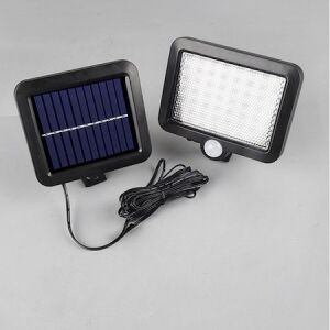 Napelemes Mozgásérzékelős Lámpa - 56 LED, solar panel and light unit with motion sensor, unmounted, studio shot - Nonbrand Solar lantern