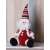 Red Santa Claus Christmas decoration, 55cm tall, plush fabric, sitting