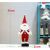 Karácsonyi Mikulás Decoration 55cm, Santa Claus Figurine with Dimensions, Christmas Decor
