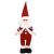 Karácsonyi Mikulás Decoration 55cm, Standing Santa Claus Figurine, Christmas Decor