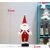 Karácsonyi Mikulás Decoration 55cm, Santa Claus Figurine with Dimensions, Christmas Decor