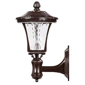 Napelemes lámpa fali rögzítéssel, Flippy, hideg fehér