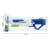 Water Shooting play gun set, blue and white water gun, dimensions