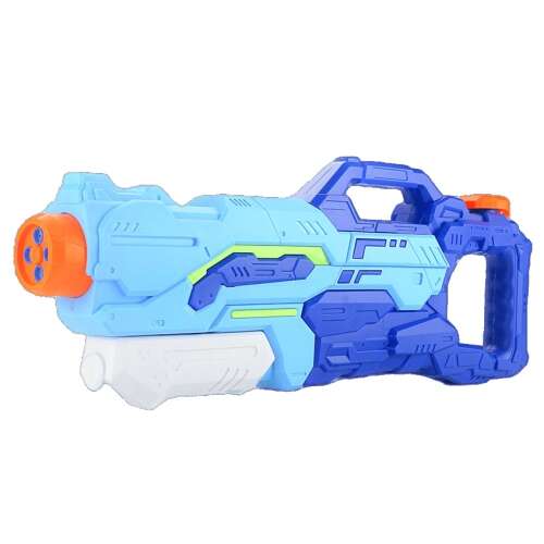 Blue and green water gun with 4 nozzles, Flippy water gun for kids
