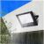 Waterproof Napelemes LED Projektorkilövő solar flood light installed outdoor