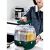 Flippy Cereal Dispenser, 360° rotatable, 6 compartments, 6 liters, moisture-resistant, airtight, green 107635102