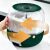 Flippy Cereal Dispenser, 360° rotatable, 6 compartments, 3-liter capacity, moisture-resistant, airtight, dark green 107635116