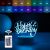 Flippy 3D LED Lamp, Happy Birthday, USB & Battery Powered, 20 cm High, Acrylic, Multicolor Light & Remote Included, White 107635461