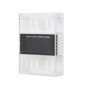 Napelemes Falilámpa - Meleg Fehér - IP65, solar powered wall light, warm white - Nonbrand Solar lantern