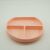 Flippy Baba pink silicone divided baby plate