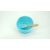 Baba silicone suction bowl and spoon set, blue