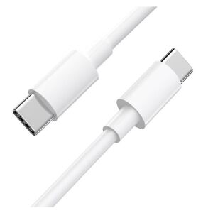 Type-C - Type-C Adat- és Töltőkábel - 1m - Fehér