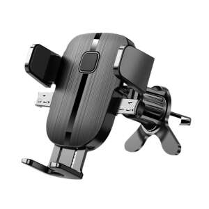 Flippy car phone holder, adjustable, 360 degree rotation, black - Car Phone Holder