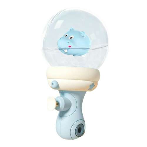 Flippy Hippo Water Gun for Kids, Multifunctional, 300ml Capacity, Blue