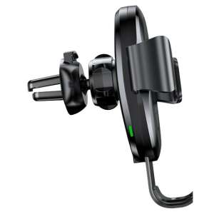 WUW W2 Vezeték nélküli Autós Telefontartó - Fekete
