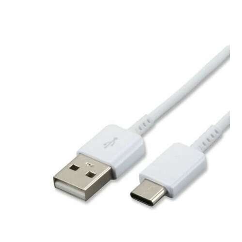 Fehér USB-C - USB kábel, 1 méter hosszú, töltéshez és adatátvitelhez