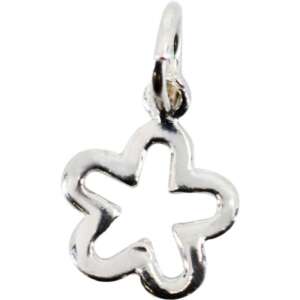 Zawieszka Jolie Silver 925 ze srebra próby 925, kwiat, 15 x 10 mm - Flippy Wisiorek damski