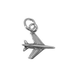 925 Srebrny Zawieszka Samolot - Flippy Wisiorek damski