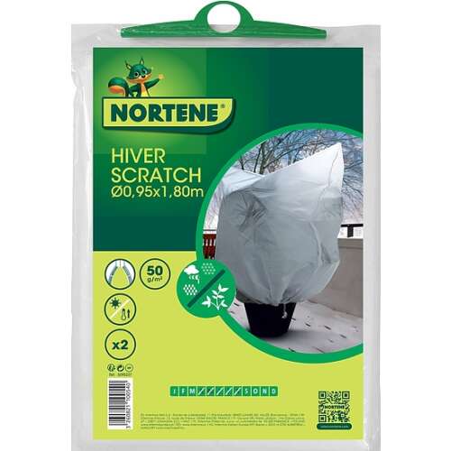 Nortene Hiver Scratch winter plant protection bag, 0.95x1.80m, 50g/m2