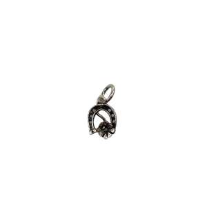 Silver 925 horseshoe clover pendant - Women's Accessory