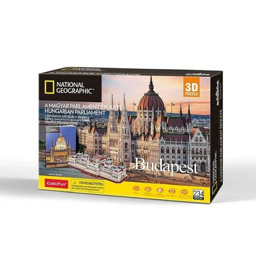 CubicFun - Magyar Parlament 3D Kirakós - 234 db