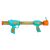Ikonka Nerfy 2in1 Blue Dart and Ball Blaster Toy Gun