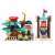 Ibi-irn Dinosaur Park Building Blocks Set with Ball Track and Pirate Ship Swing