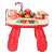 Ikonka Interactive Baby Game Table - Red, front view