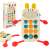 Ikonka Montessori Rabbit Phone Developmental Toy for Babies with Buttons and Maze