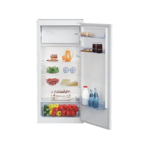 Beko BSSA210K4SN Refrigerator Filled with Food - Open View
