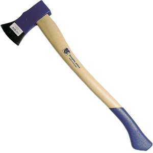 1,40 кг брадва с боядисана в синьо дръжка, произведена в Германия - Брадва & брадва