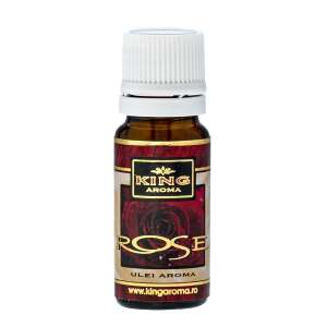 King Aroma Rose Essential Oil, 10 ml - Air Freshener