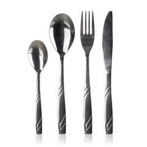 DARLENE 24 részes Evőeszközkészlet - Rozsdamentes Acél