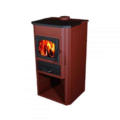 Plamena Kályha 500x500x850mm #piros