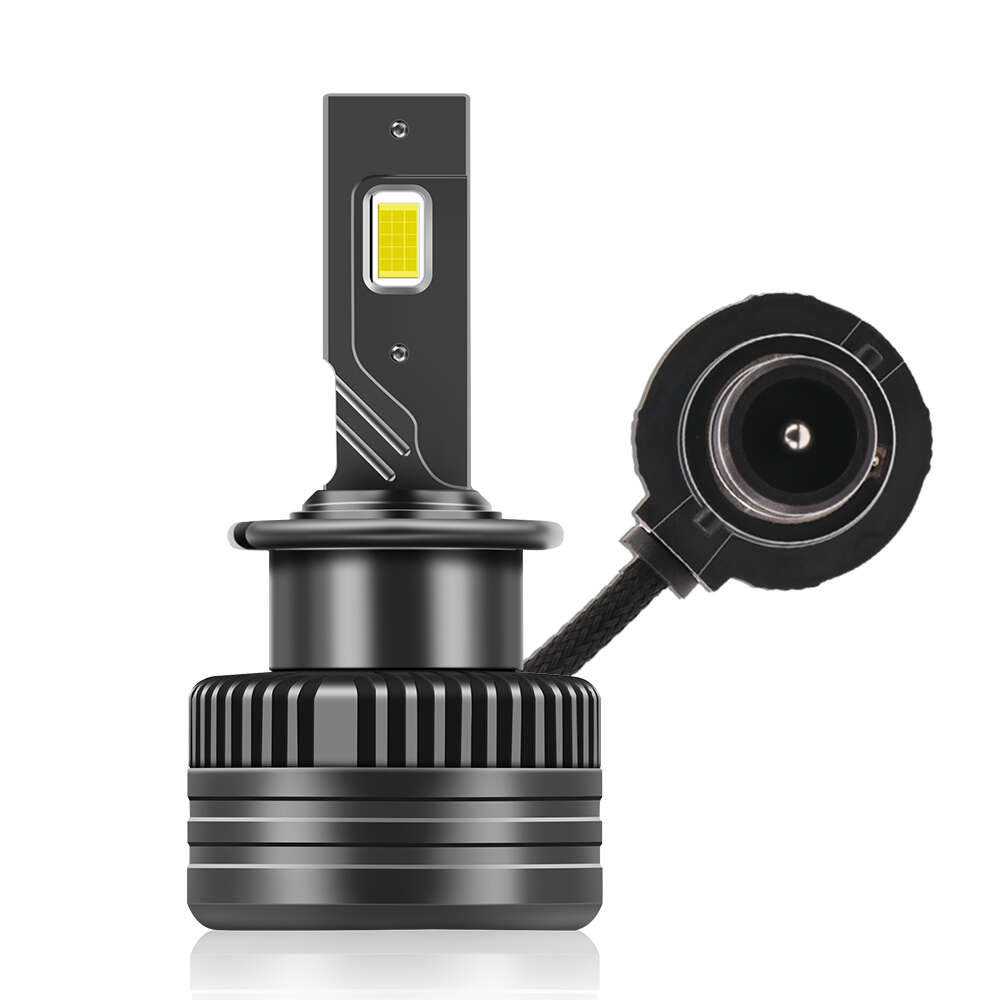 2 darab LED autólámpa D2S, 110W, 6000K, 12000 lumen, IP68, aktív hűtés, CSP TX3570 LED chipek, M19, BESEDER