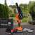 Kraft&Dele cordless mini chainsaw, 21V, 1500mAh, KD10626, with carrying case, safety glasses, and battery