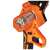 Kraft&Dele cordless mini chainsaw, 21V, 1500mAh, KD10626, close-up of motor