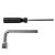 Screwdriver and wrench for Kraft&Dele mini chainsaw maintenance