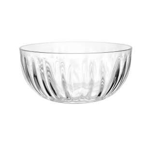 Transparent fruit bowl, single layer, Flippy, 22.4x9 cm - Food storage
