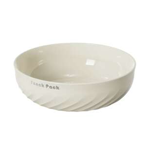 Snack Pack single layer fruit bowl, cream, 22.4x9 cm - Food storage
