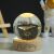 LED Decorative Lamp, Flippy, with 6cm Diameter Crystal Ball, 3D Whale Model, USB Powered, Wooden Stand, Warm White Light 107747101