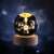 Flippy LED Astronaut Galaxy 3D Crystal Ball Lamp with Wooden Base