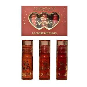 Kevin & Coco Be Mine 3 Colors Lip Gloss Set, 3 lip glosses in a heart-shaped box - Mouth