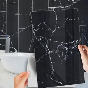 10 db-os Márvány típusú tapéta csempe készlet (utánzat) Flippy, 60 x 30 cm, 1,5 mm, 1,8 nm, 7-es modell